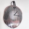 Stoneware wall clock rg009 hanging on the wall 3