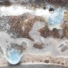 Cuenco mediano con esmalte Guan, detalle del esmalte
