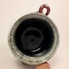 小型炻器花瓶，壺，罐，内部侧视图