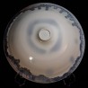 Wide porcelain bowl, down side view